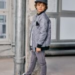 KURTKA PIKOWANA WOLF SZARA