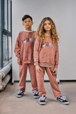 Komplet dresowy MASHMNIE BLUZA I SPODNIE Farbowane RUDE - obrazek 6