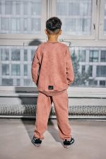 Komplet dresowy MASHMNIE BLUZA I SPODNIE Farbowane RUDE - obrazek 4