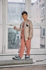 Komplet dresowy MASHMNIE BLUZA I SPODNIE Farbowane RUDE - obrazek 3