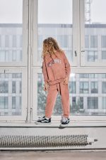 Komplet dresowy MASHMNIE BLUZA I SPODNIE Farbowane RUDE - obrazek 4