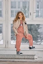 KURTKA PIKOWANA WOLF BEŻOWA - obrazek 4