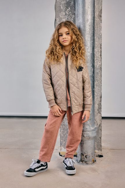 KURTKA PIKOWANA WOLF BEŻOWA