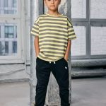 T-SHIRT MASHMNIE ŻÓŁTY W PASKI