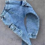 Dekatyzowane Bojówki MIMI- Niebieskie