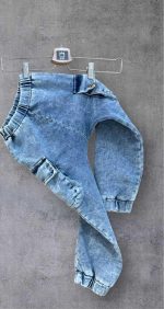 Dekatyzowane Bojówki MIMI- Niebieskie