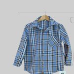 Koszula w kratę NIEBIESKA- MIMI