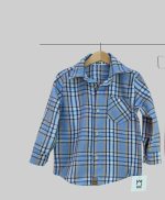 Koszula w kratę NIEBIESKA- MIMI