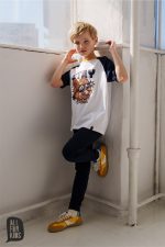 T-shirt bawełniany -STAY FRESH Granatowy - obrazek 4