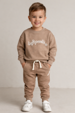 Bluza bawełniana- Latte - obrazek 2