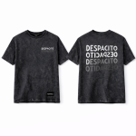 T-shirt dekatyzowany - Czarny