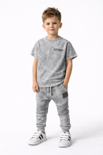T-shirt dekatyzowany - Szary - obrazek 2