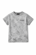 T-shirt dekatyzowany - Szary