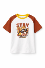 T-shirt bawełniany -STAY FRESH - obrazek 2
