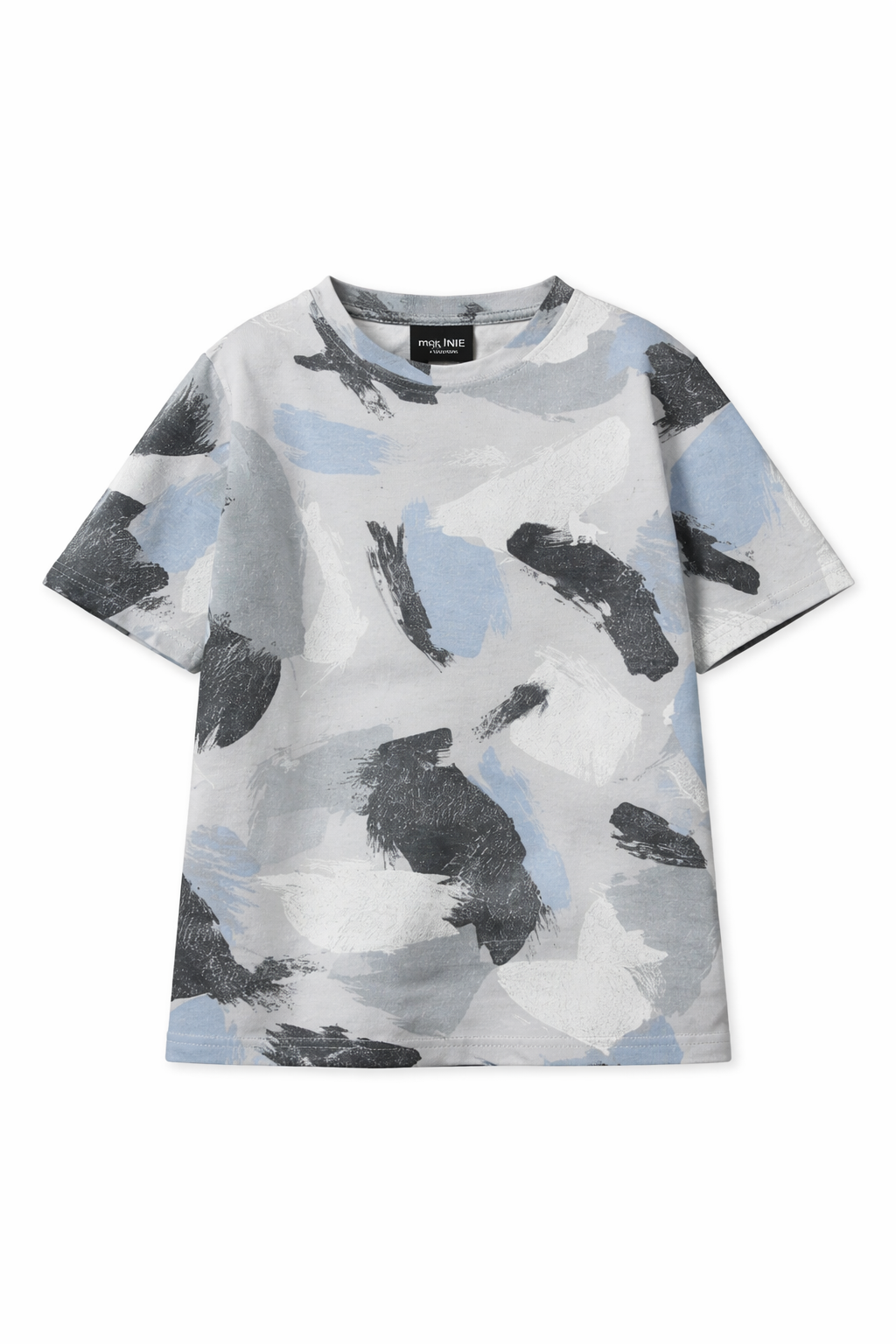 Koszulka dziecięca z abstrakcyjnym wzorem (1) T-SHIRT MASHMNIE Abstract Print - obrazek 1
