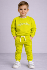 Bluza bawełniana- Limonka - obrazek 3