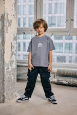 T-SHIRT MASHMNIE Szary - obrazek 4