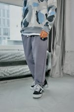 SPODNIE DRESOWE Luźniejsze MASHMNIE Szare