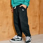 SPODNIE DRESOWE Luźniejsze MASHMNIE - Czarne