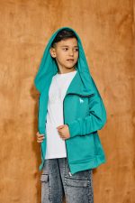 BLUZA z zamkiem MORSKA mashmnie - obrazek 3