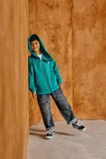 BLUZA z zamkiem MORSKA mashmnie - obrazek 2