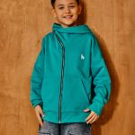 BLUZA z zamkiem MORSKA mashmnie