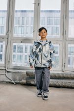 BLUZA z zamkiem Abstract - MashMNIE - obrazek 2