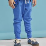 Dresowe spodnie NIEBIESKA