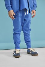 Dresowe spodnie NIEBIESKA