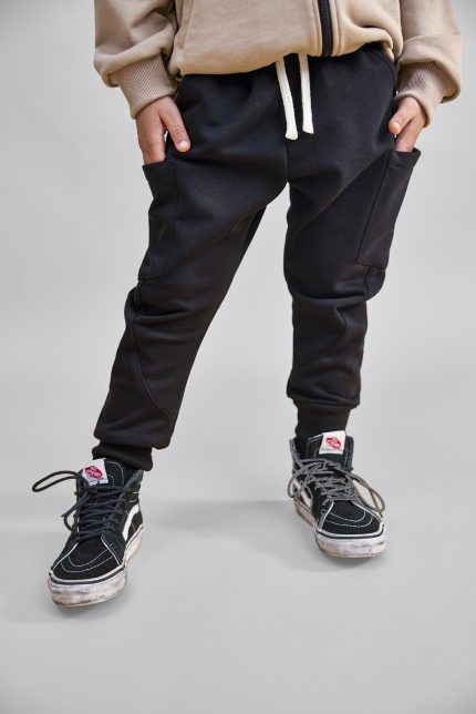 Dresowe spodnie CZARNE
