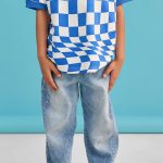 SPODNIE Niebieskie - LUŹNY KRÓJ