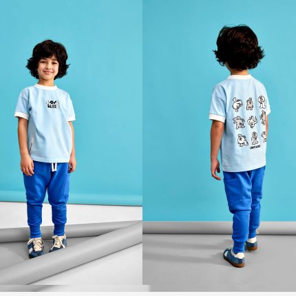 T-shirt Błękitny Lose Bluzz