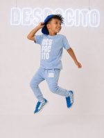 T-shirt dekatyzowany - BŁĘKITNY - obrazek 2