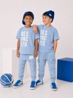 T-shirt dekatyzowany - BŁĘKITNY - obrazek 5