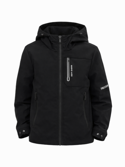 Kurtka przejściowa SOFTSHELL (Czarna)