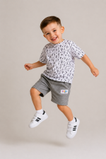 FUNKIDS -Spodenki chłopięce - szare - obrazek 2