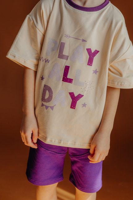 Koszulka FUNKIDS - krótki rękaw PLAY ALL DAY