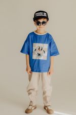 FUNKIDS -Spodnie chłopięce w paski – beżowe - obrazek 2